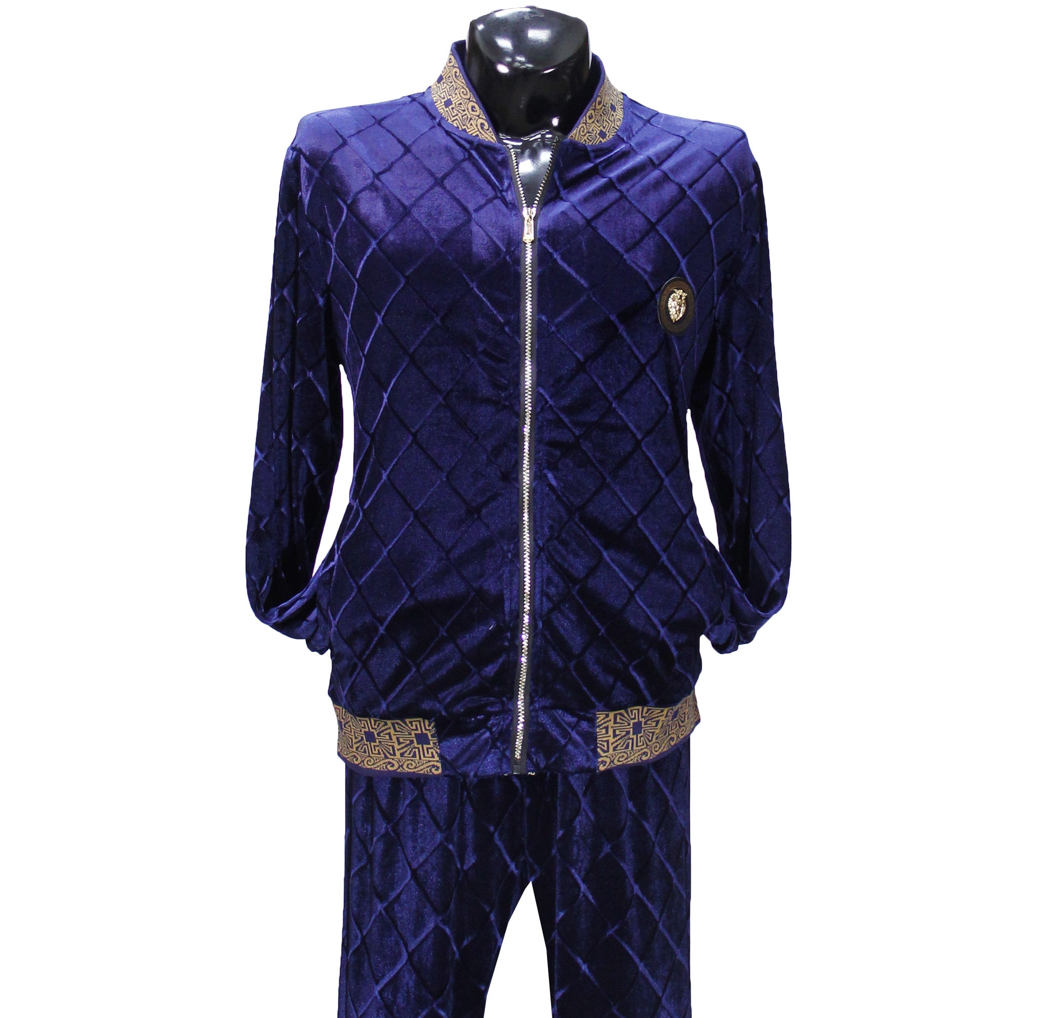 Blue hot sale jogging suits