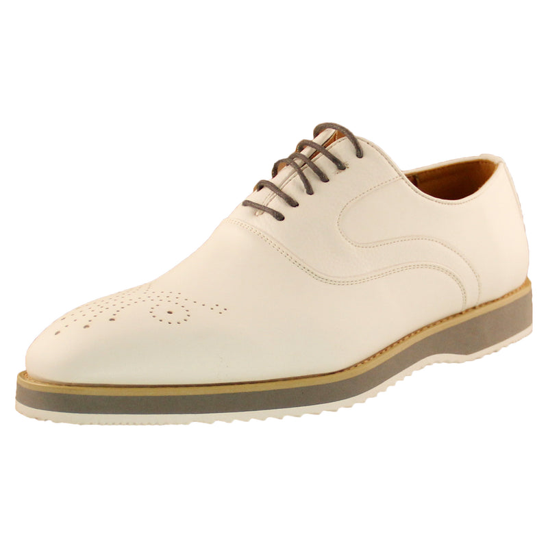 White Amali Casual Oxford