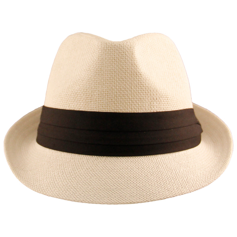 White/Black Fedora