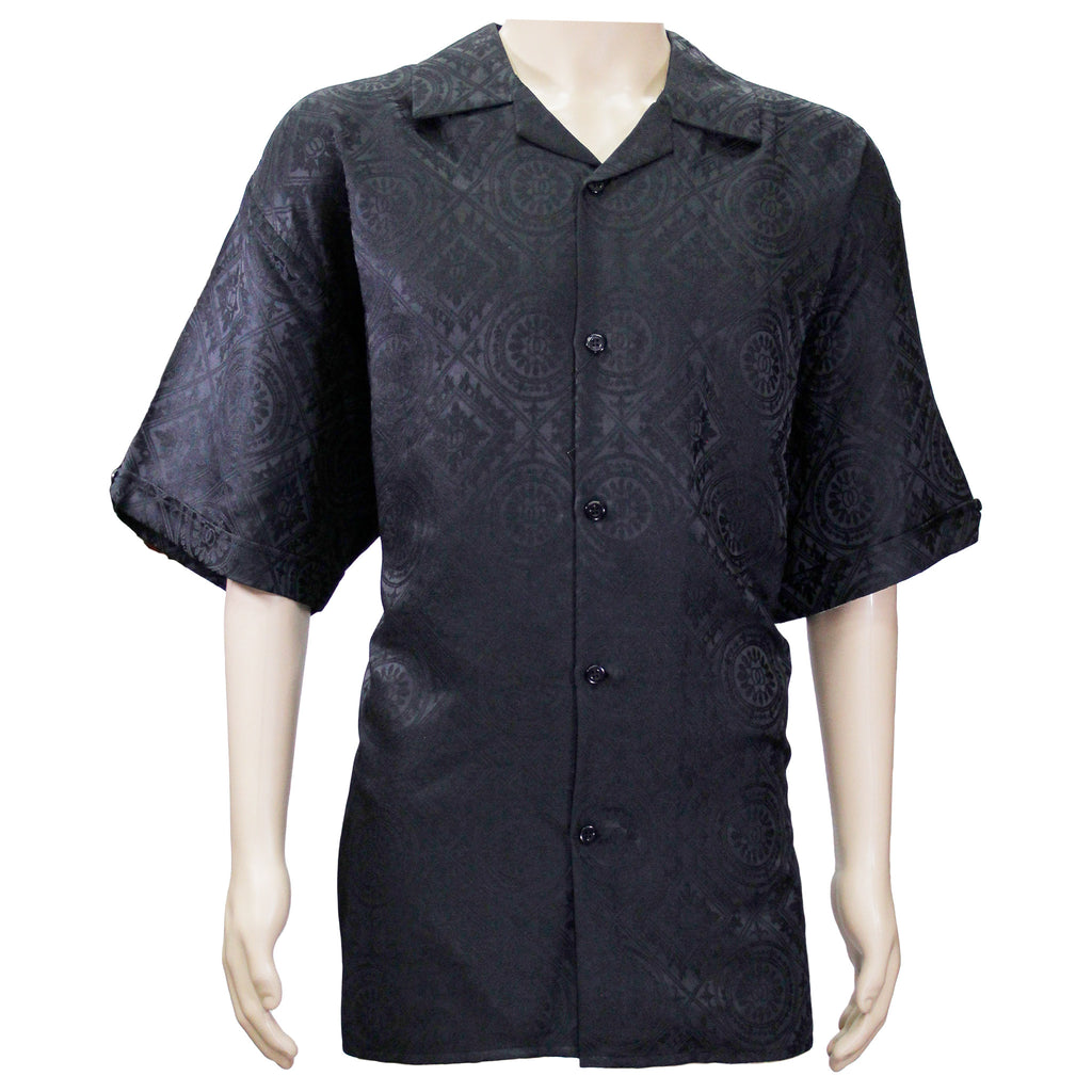 Black Pronti Button Down Shirt (Big Men)