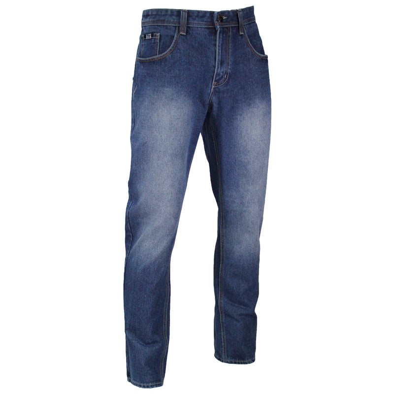 Contender Straight Leg Jeans ( Red Trim)