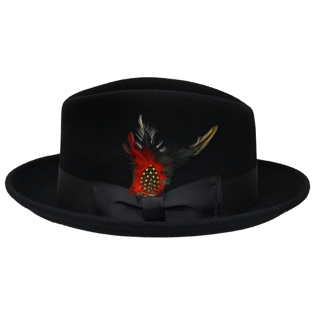 Black Felt Fedora