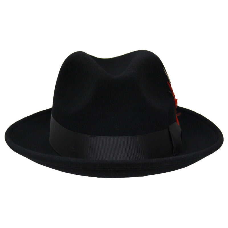 Black Felt Fedora