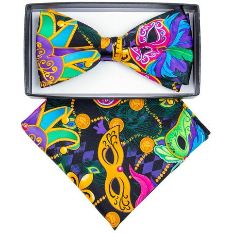 Mardi Gras Bow Tie